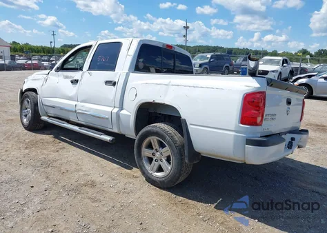 2008 Dodge Dakota Slt from USA, damaged, VIN 1D7HW48KX8S512319